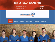 Tablet Screenshot of mountainviewemergency.com